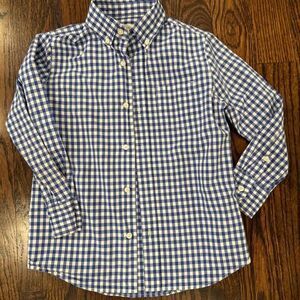 Crewcuts button down boys size 6/7